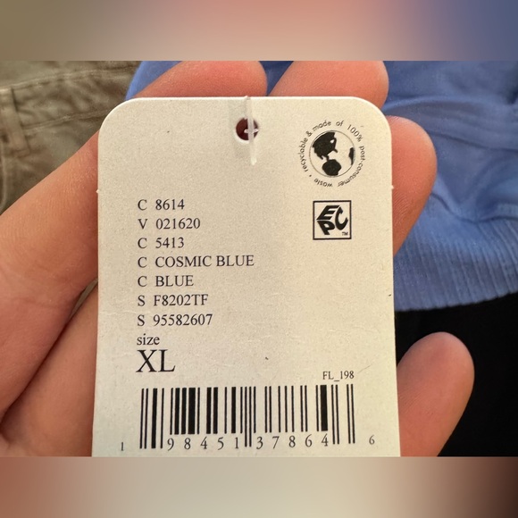 NWT Free People FP Movement Good Karma Super Plunge Bra - cosmic blue - XL - Picture 14 of 14